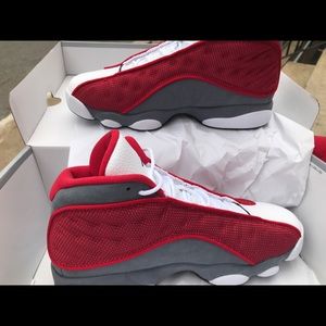 Nike Air Jordan Retro 13 Gym Red Grey Flint